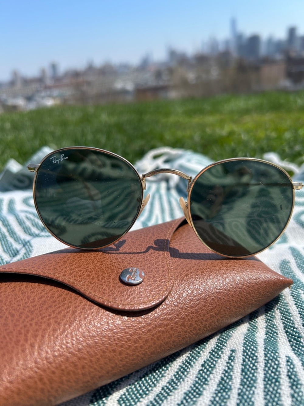 Ray Ban 3447 Round Metal